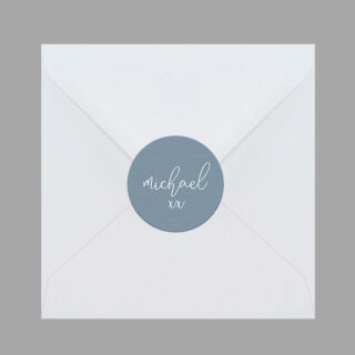 A Little Note Sticker- Boy